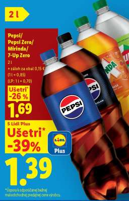 Pepsi/Pepsi Zero/Mirinda/7 UP Zero