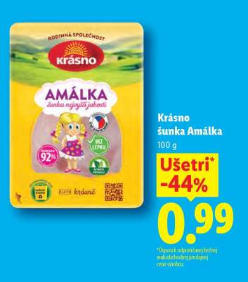 Krásno šunka Amálka