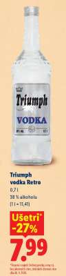 Triumph vodka Retro