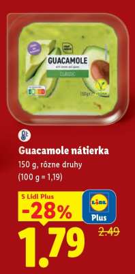 Guacamole nátierka