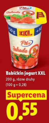 Babičkin jogurt XXL