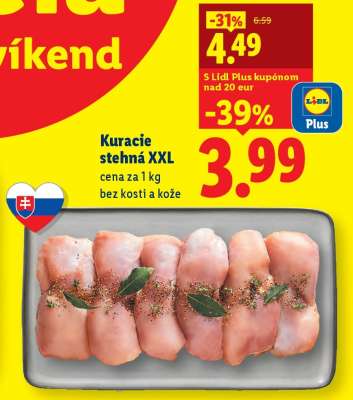 Kuracie stehná XXL