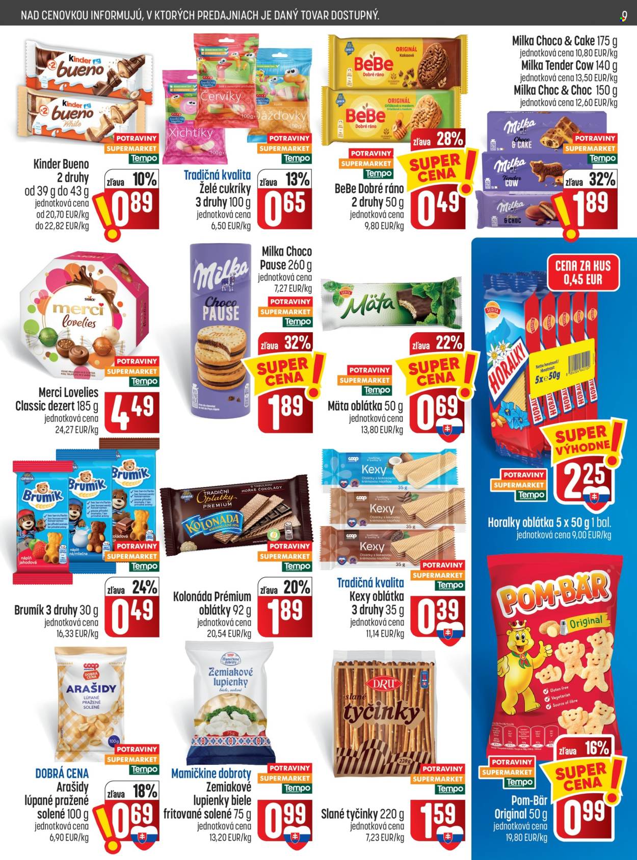 Leták COOP Jednota - 22.10.2026 - 28.10.2026. Strana 9