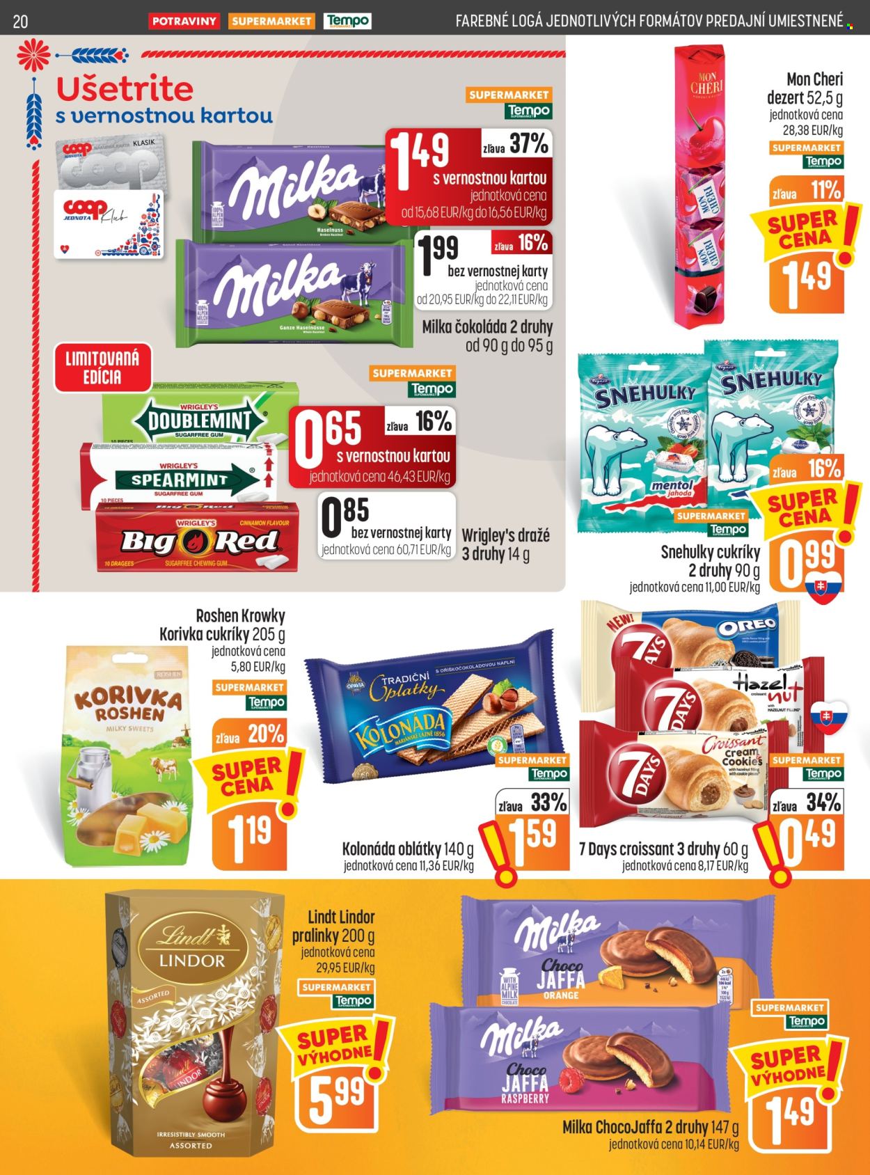 Leták COOP Jednota - 22.10.2026 - 28.10.2026. Strana 20