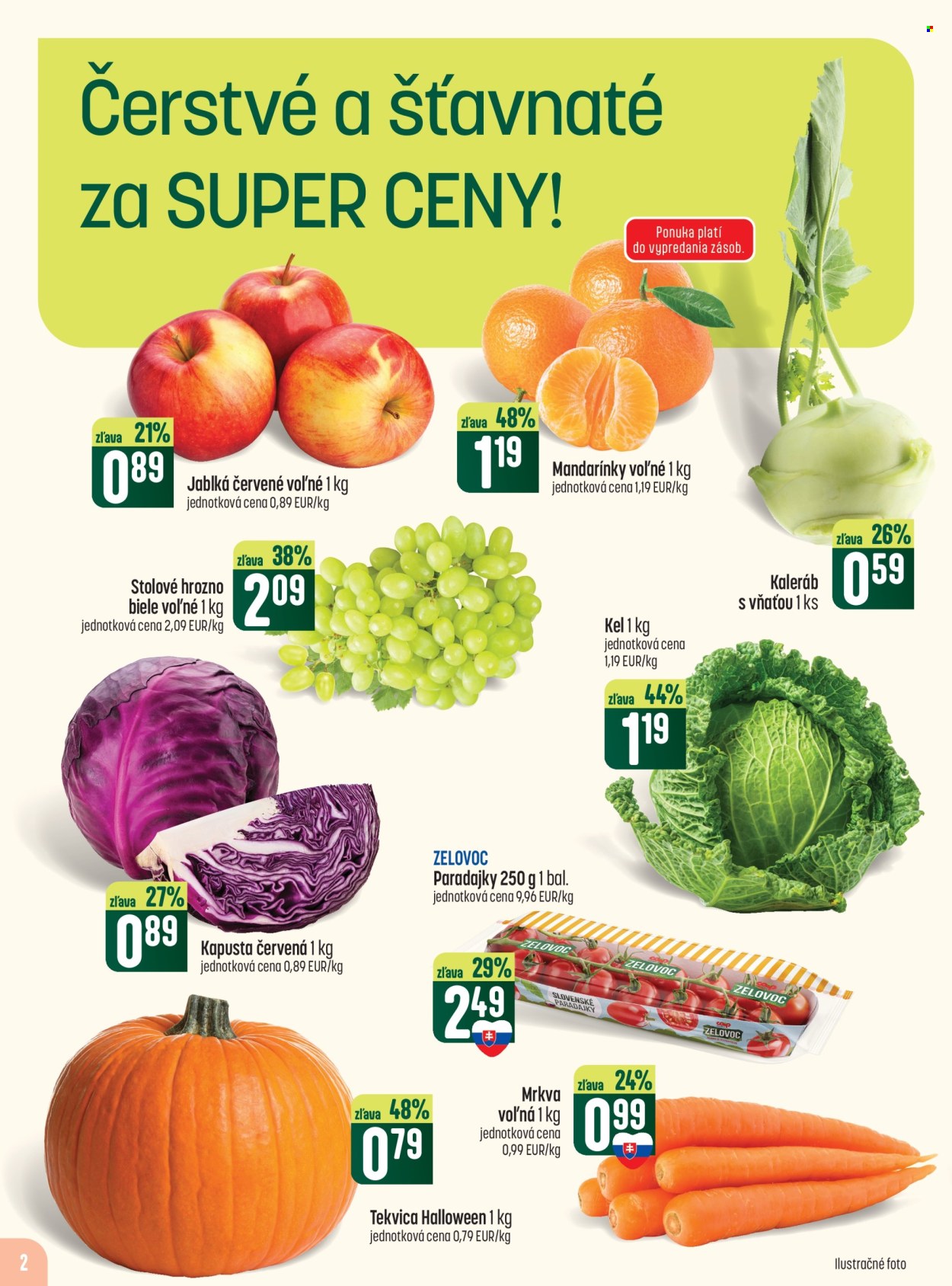Leták COOP Jednota - 22.10.2026 - 28.10.2026. Strana 2