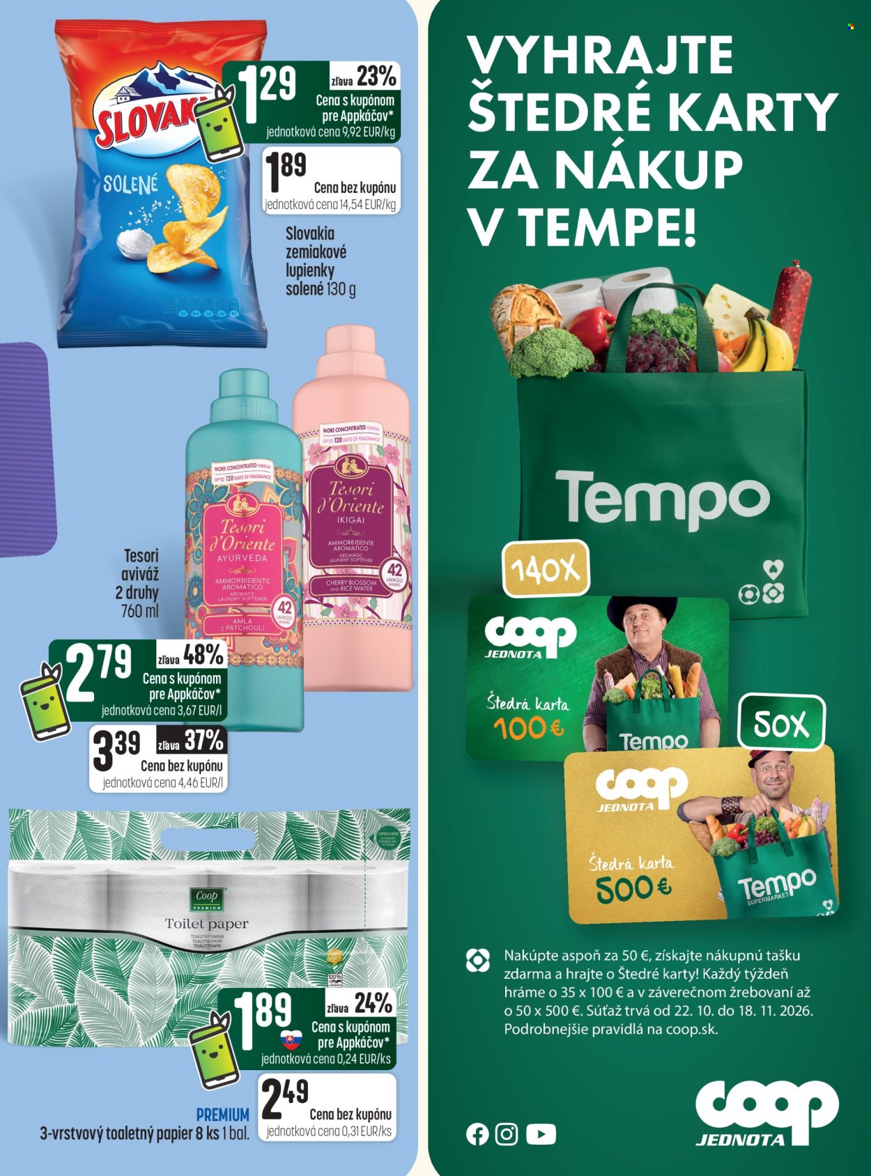 Leták COOP Jednota - 22.10.2026 - 28.10.2026. Strana 5