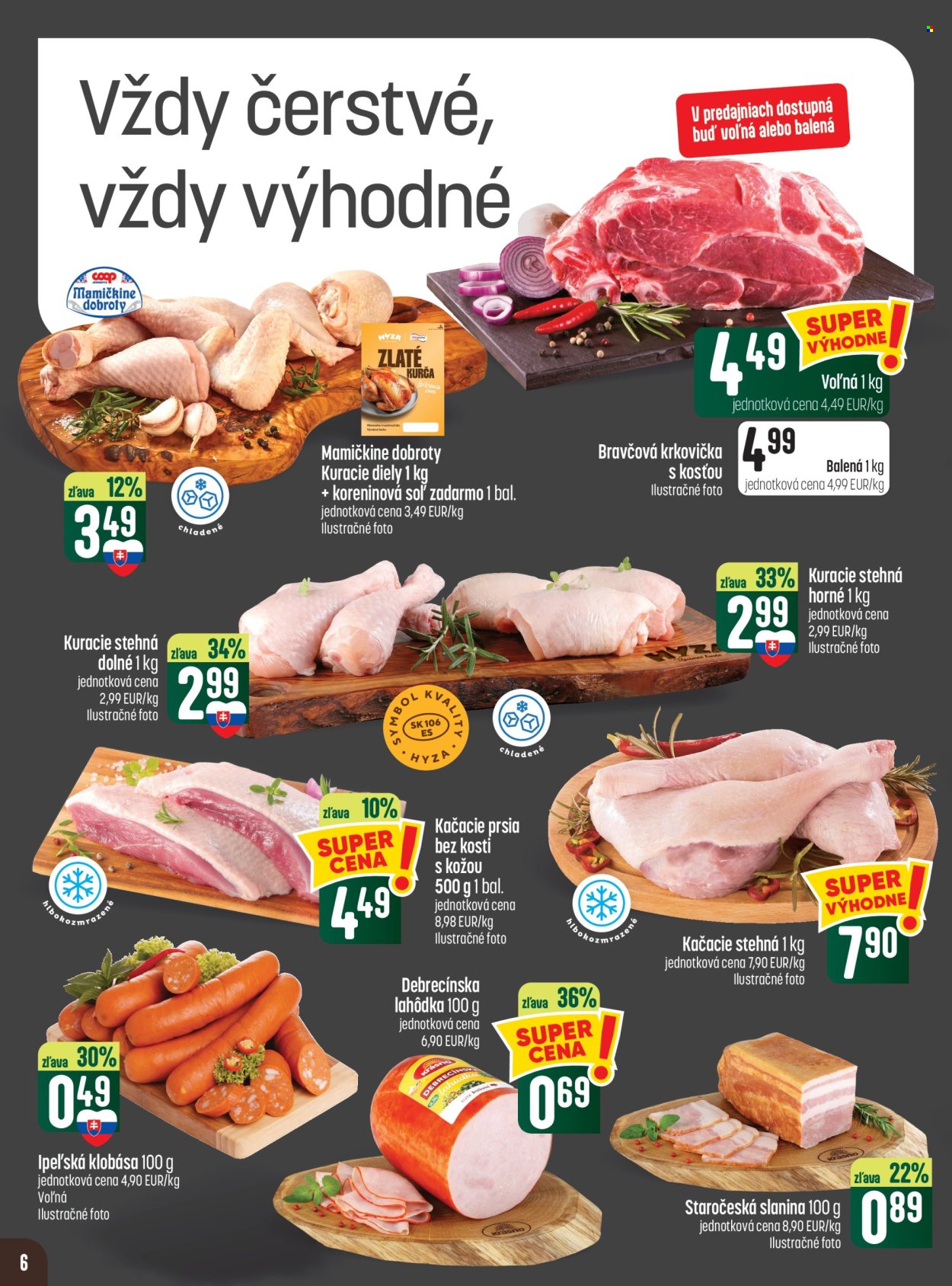 Leták COOP Jednota - 22.10.2026 - 28.10.2026. Strana 6