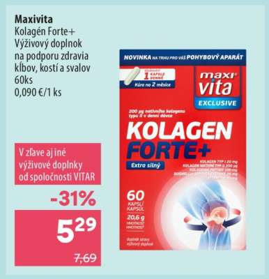MaxiVita Kolagén Forte+