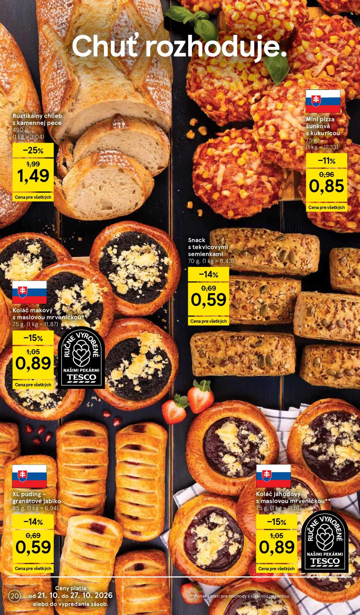 Leták TESCO - 21.10.2026 - 27.10.2026. Strana 20