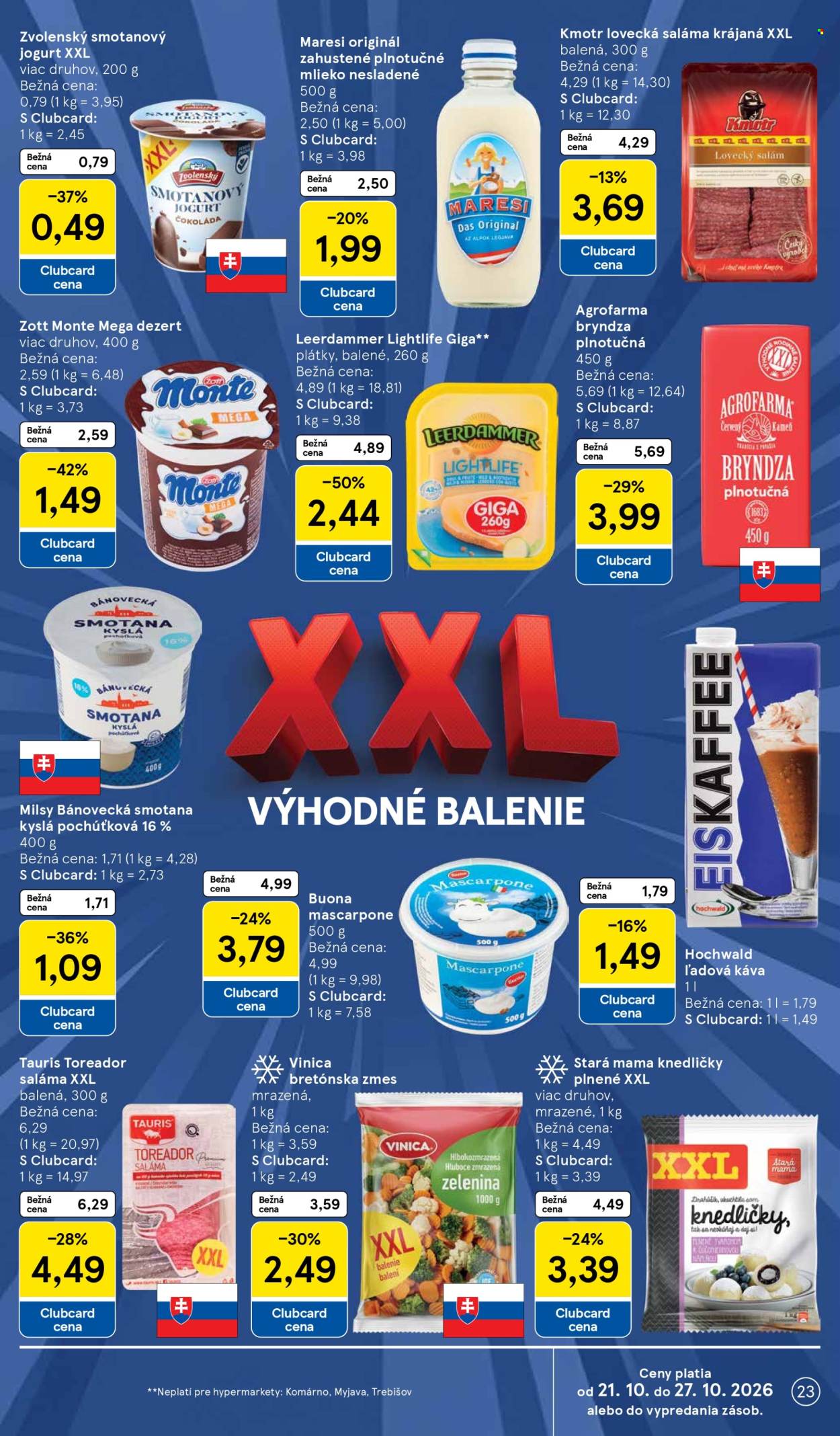 Leták TESCO - 21.10.2026 - 27.10.2026. Strana 23