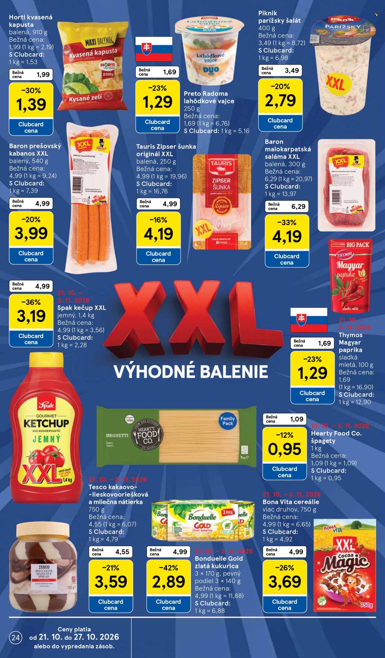 Leták TESCO - 21.10.2026 - 27.10.2026. Strana 24