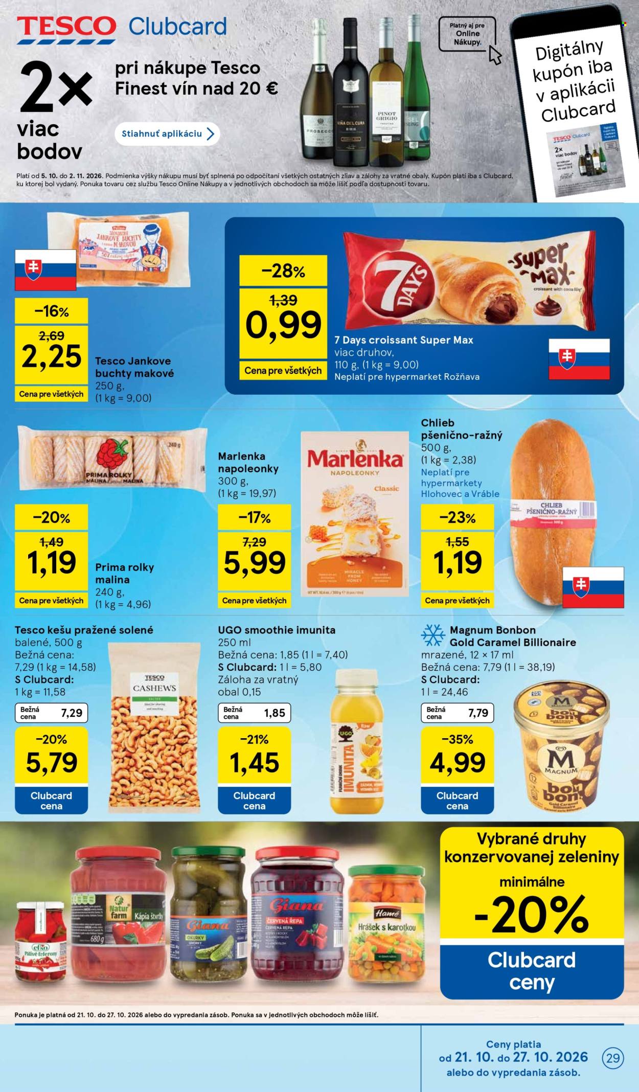 Leták TESCO - 21.10.2026 - 27.10.2026. Strana 29