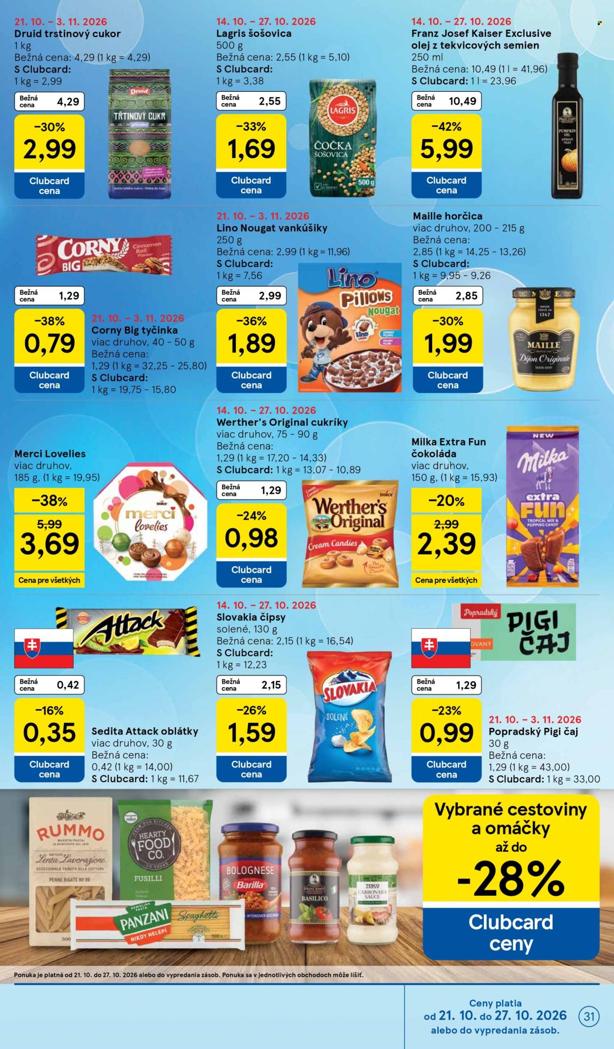 Leták TESCO - 21.10.2026 - 27.10.2026. Strana 31