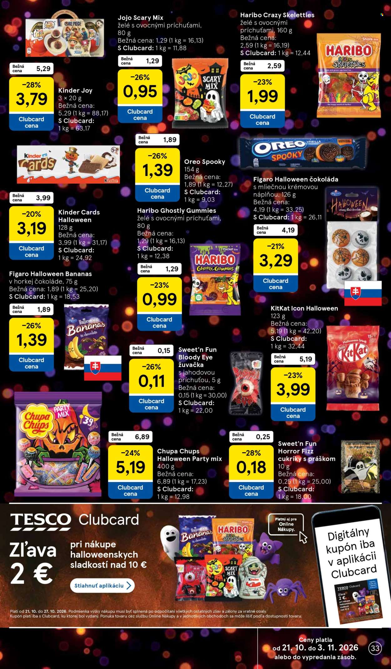 Leták TESCO - 21.10.2026 - 27.10.2026. Strana 33