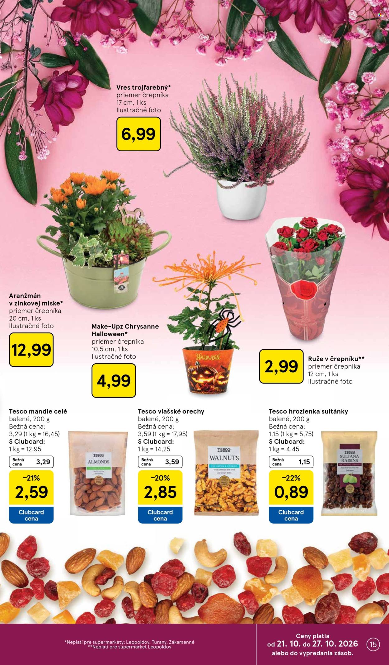 Leták TESCO supermarket - 21.10.2026 - 27.10.2026. Strana 15