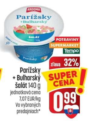 Parížsky + Bulharský šalát 140 g