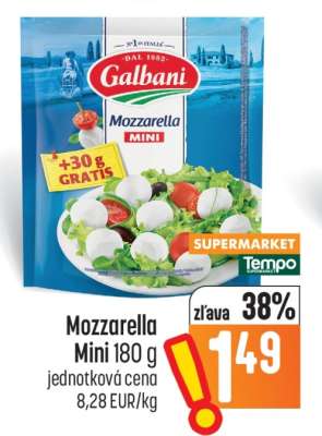 Mozzarella Mini 180 g