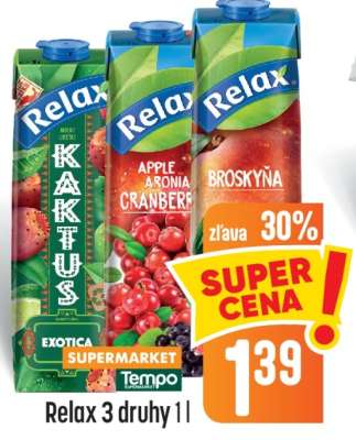 Relax 3 druhy 1l