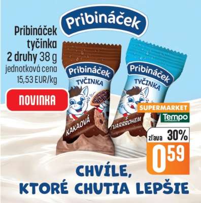 Pribináček tyčinka