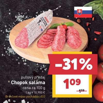 Chopok saláma