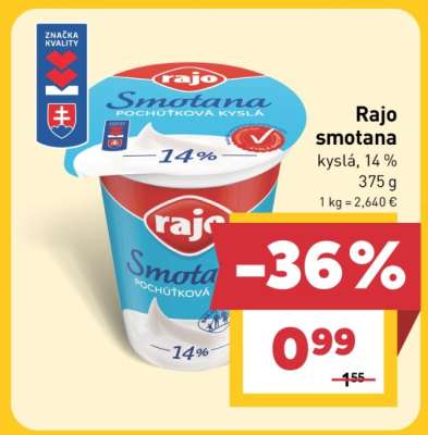 Rajo smotana