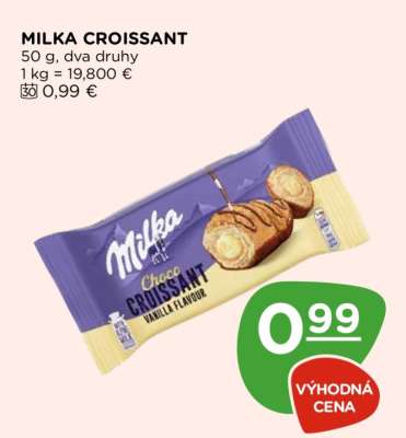 Milka croissant