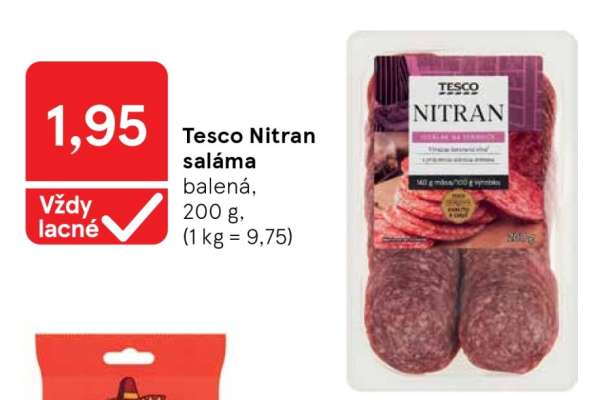 Tesco Nitran saláma