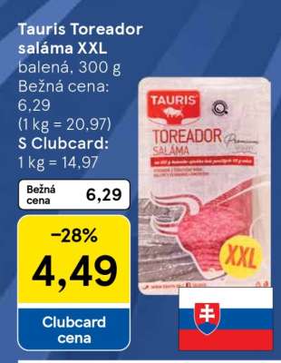 Tauris Toreador saláma XXL