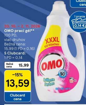 OMO prací gél