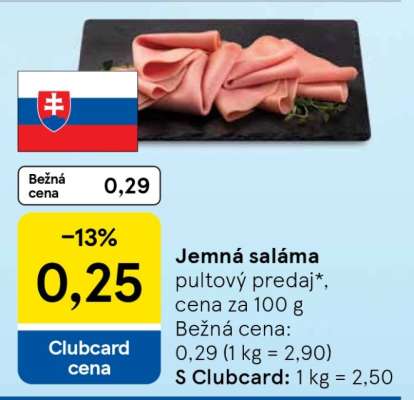 Jemná saláma
