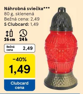 Náhrobná sviečka