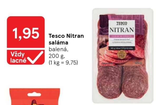 Tesco Nitran saláma