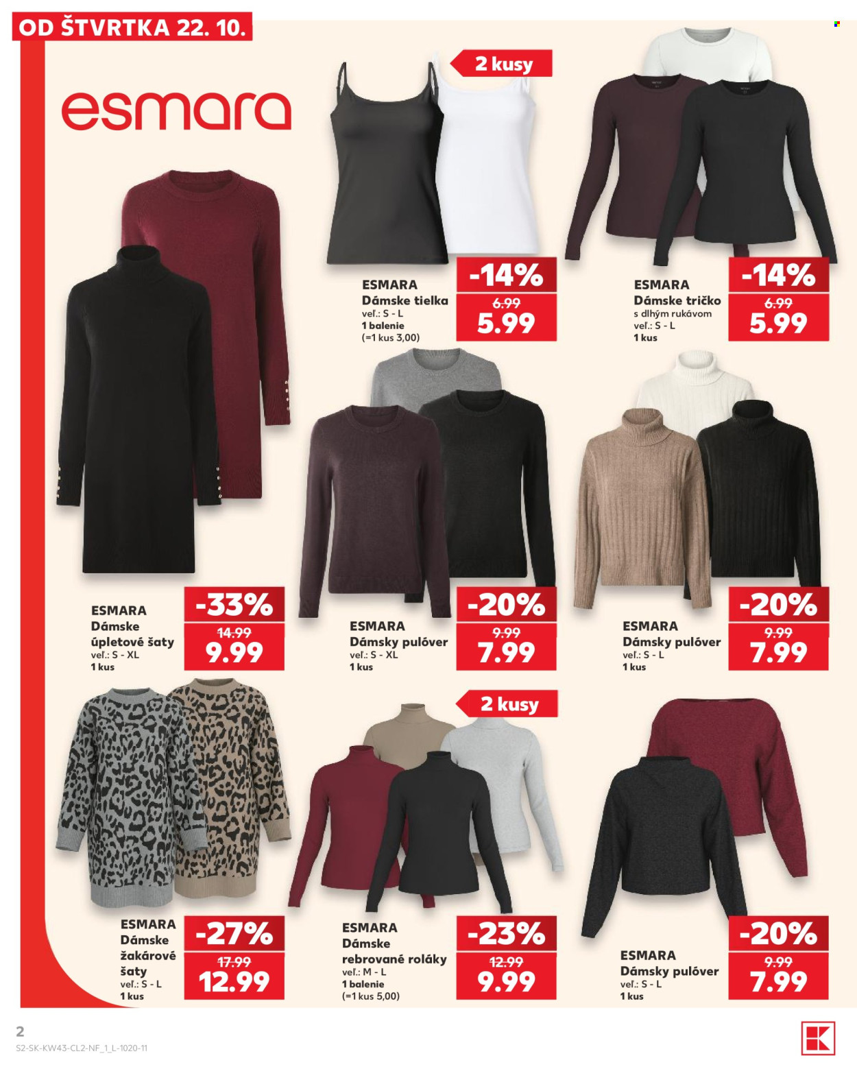Leták Kaufland - 22.10.2026 - 28.10.2026. Strana 2