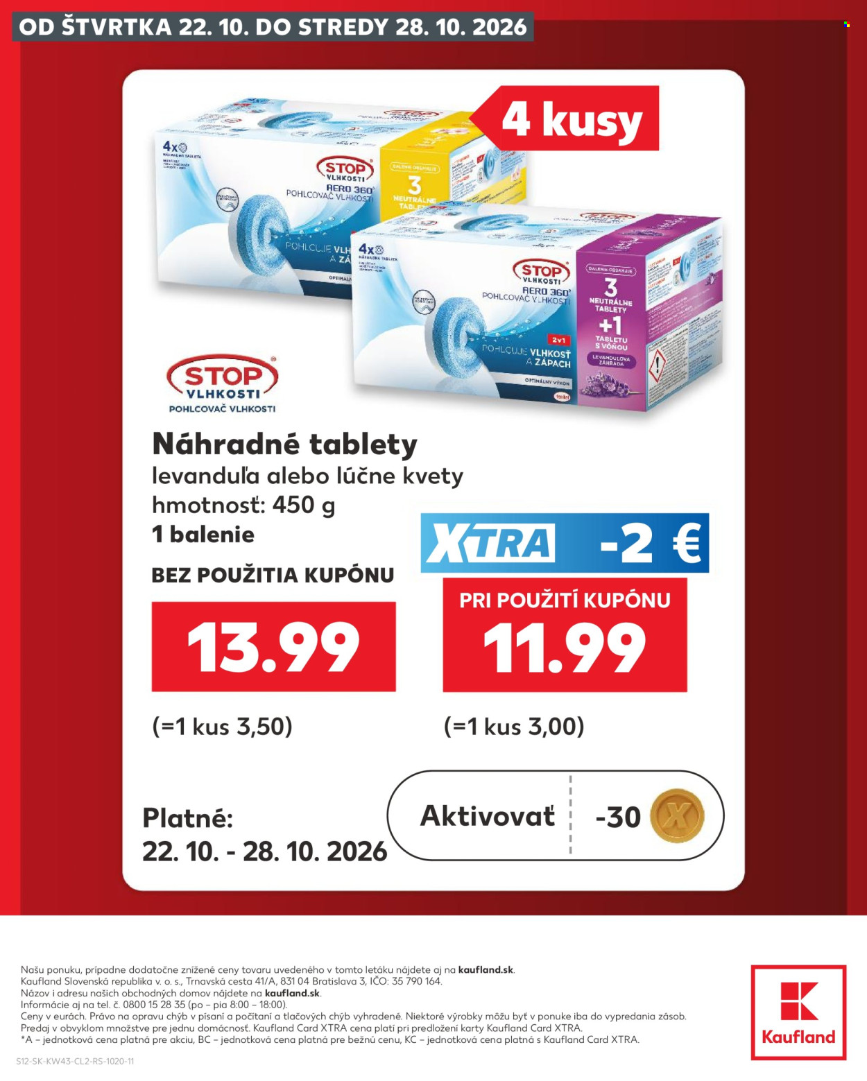 Leták Kaufland - 22.10.2026 - 28.10.2026. Strana 12