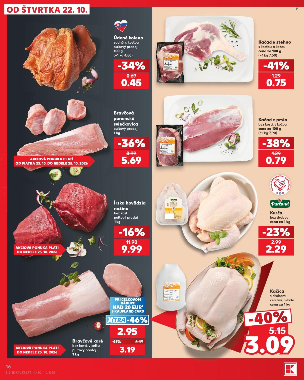 Leták Kaufland - 22.10.2026 - 28.10.2026. Strana 16