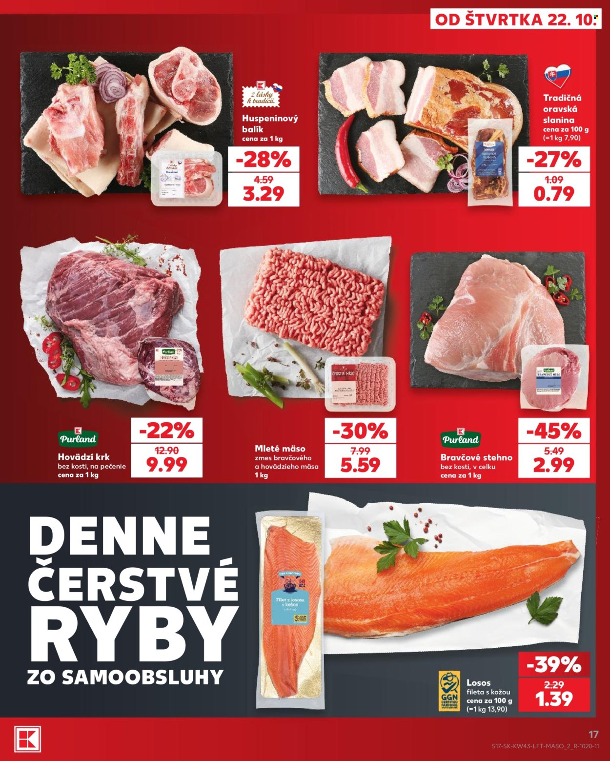 Leták Kaufland - 22.10.2026 - 28.10.2026. Strana 17