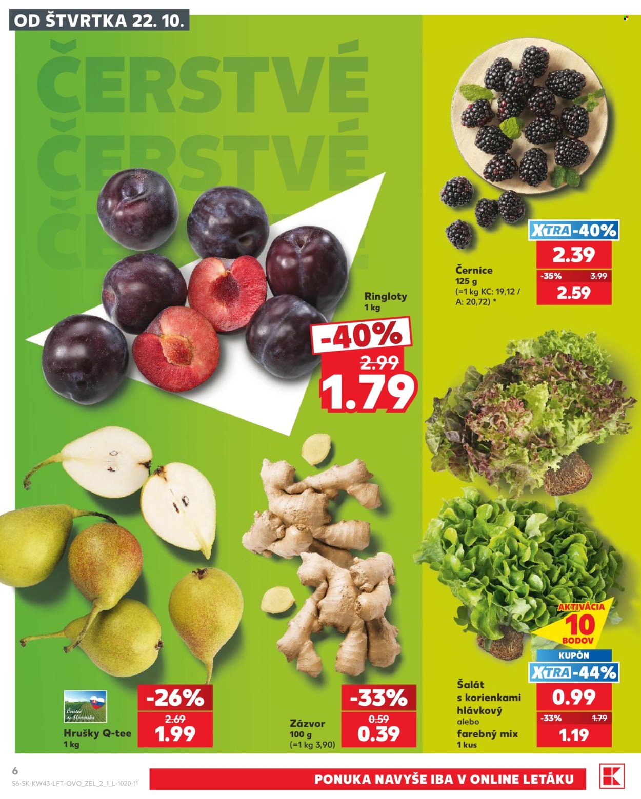 Leták Kaufland - 22.10.2026 - 28.10.2026. Strana 6