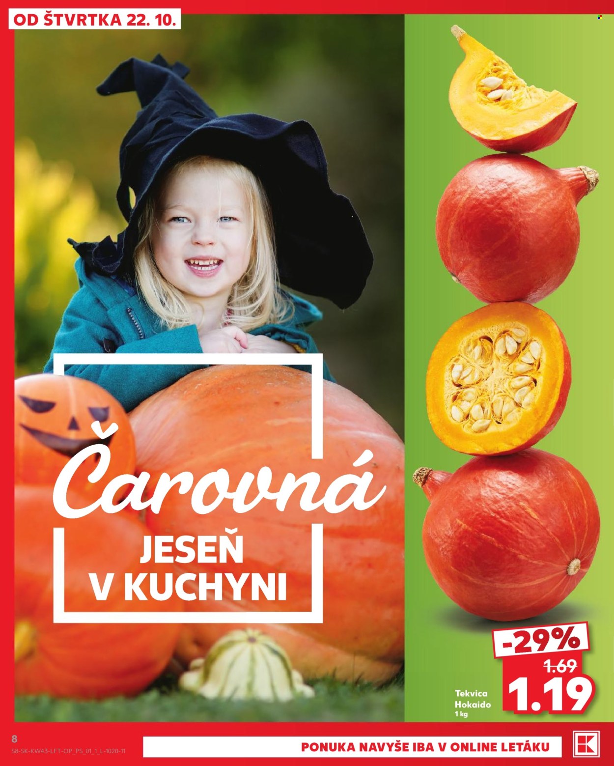 Leták Kaufland - 22.10.2026 - 28.10.2026. Strana 8