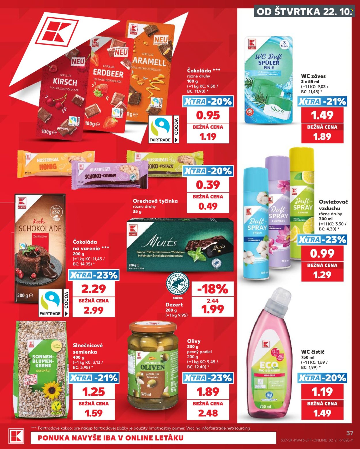 Leták Kaufland - 22.10.2026 - 28.10.2026. Strana 37
