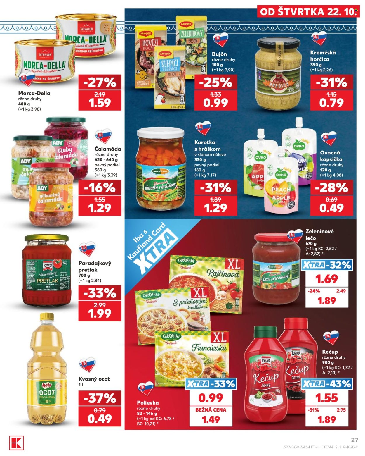 Leták Kaufland - 22.10.2026 - 28.10.2026. Strana 27