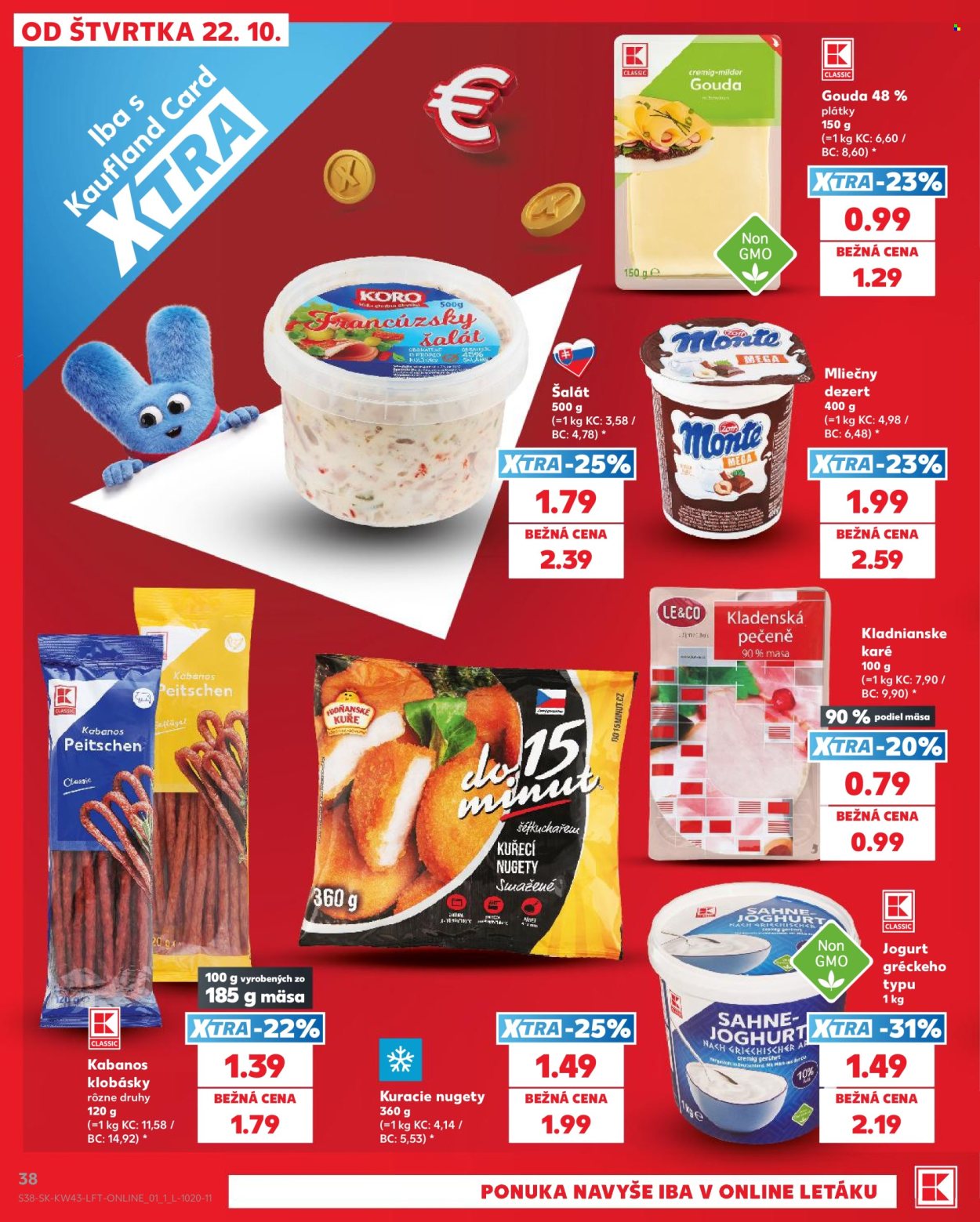 Leták Kaufland - 22.10.2026 - 28.10.2026. Strana 38