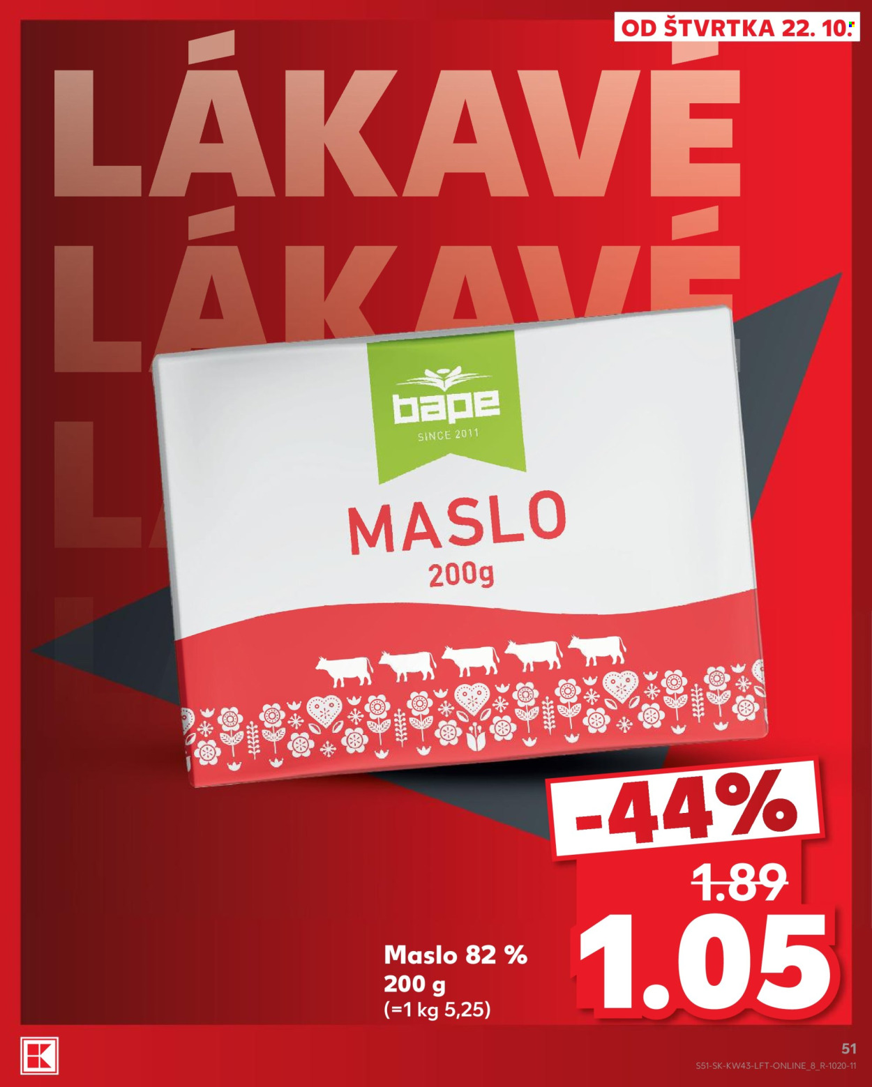 Leták Kaufland - 22.10.2026 - 28.10.2026. Strana 51