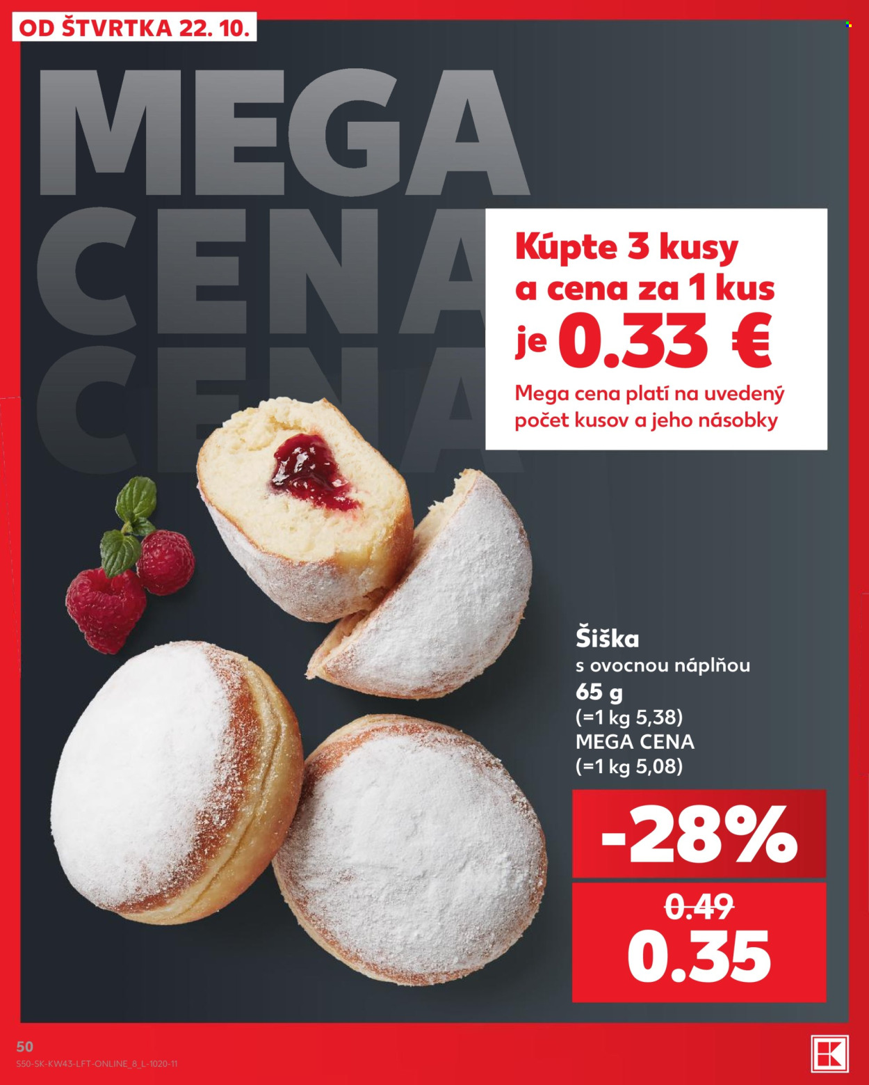 Leták Kaufland - 22.10.2026 - 28.10.2026. Strana 50