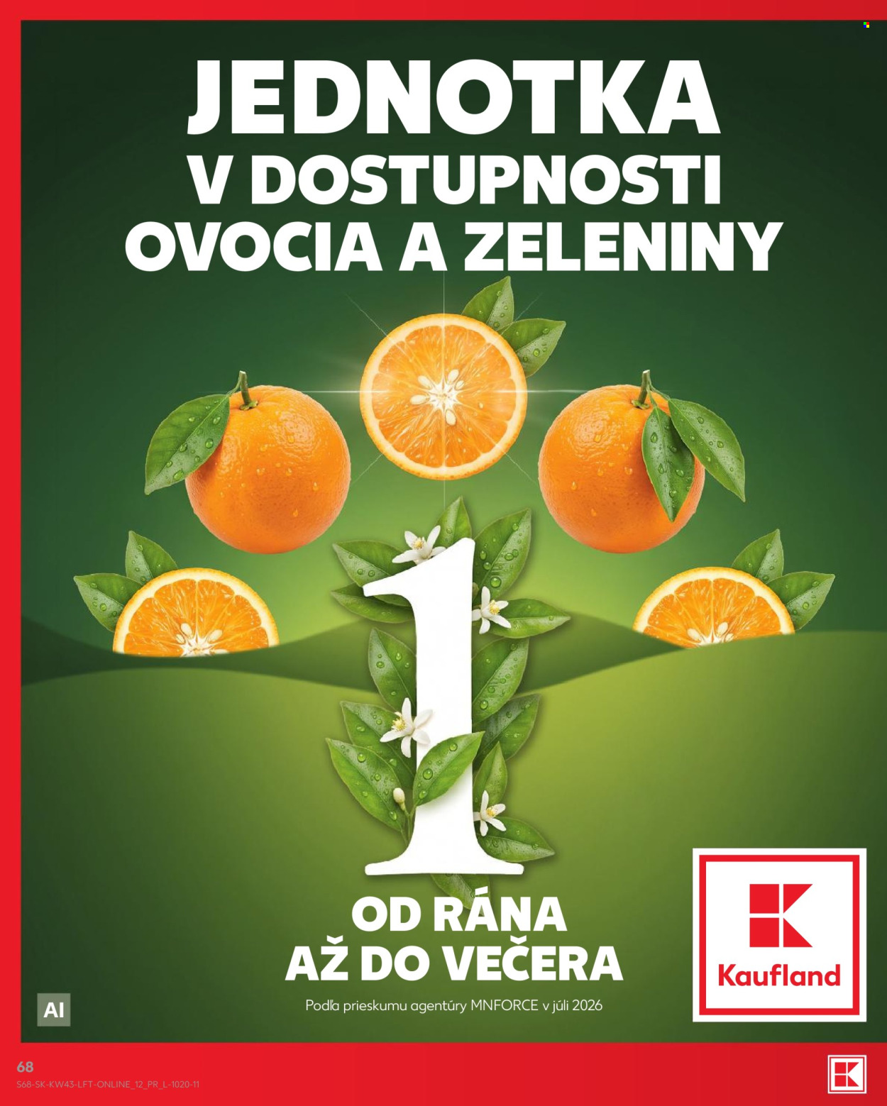 Leták Kaufland - 22.10.2026 - 28.10.2026. Strana 68