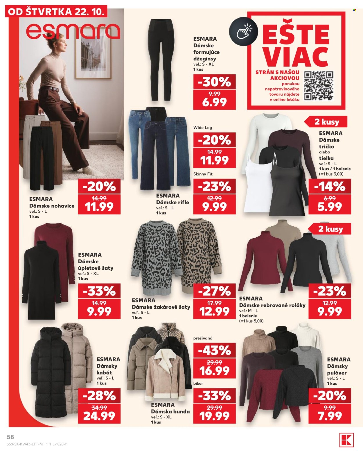 Leták Kaufland - 22.10.2026 - 28.10.2026. Strana 58