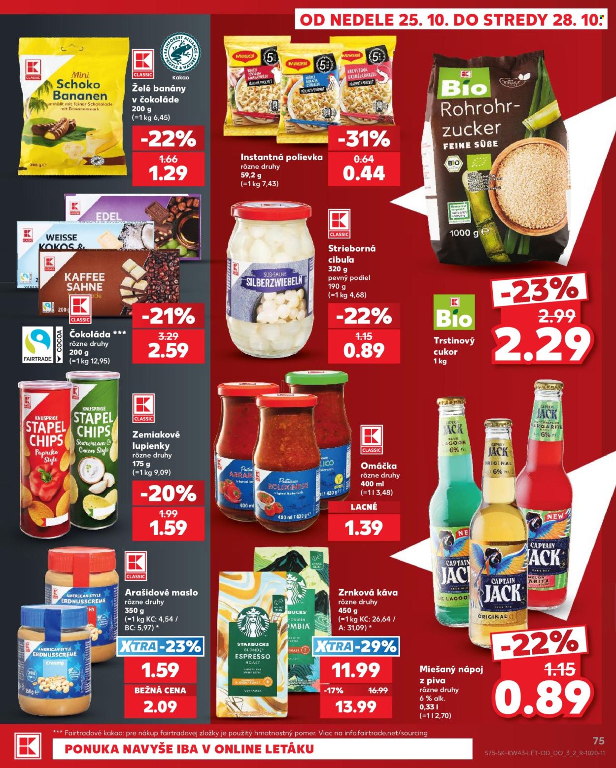 Leták Kaufland - 22.10.2026 - 28.10.2026. Strana 75