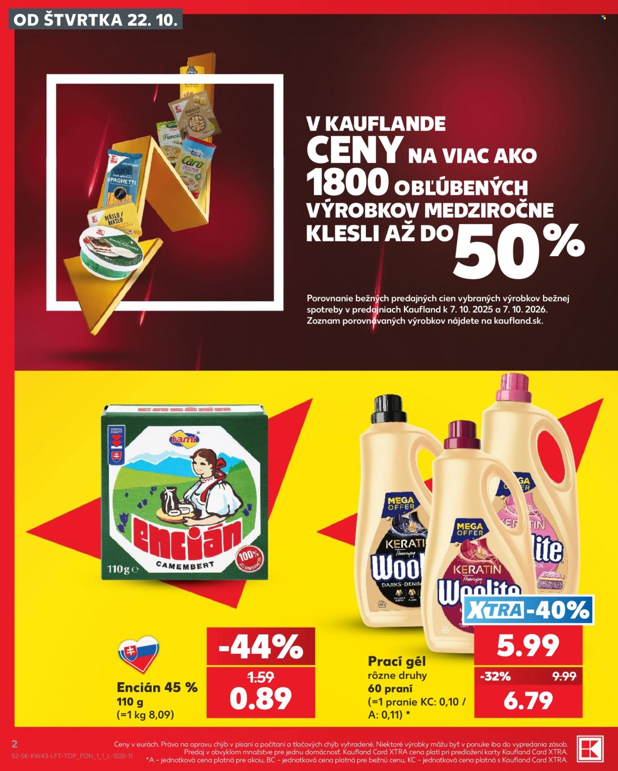 Leták Kaufland - 22.10.2026 - 28.10.2026. Strana 2
