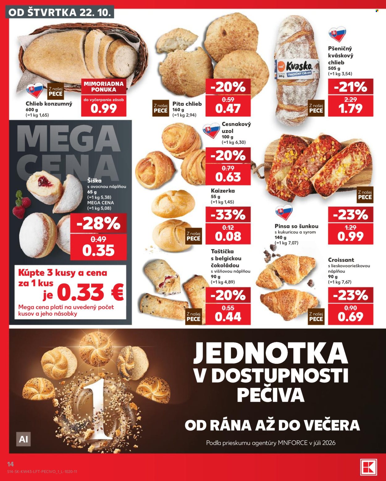 Leták Kaufland - 22.10.2026 - 28.10.2026. Strana 14