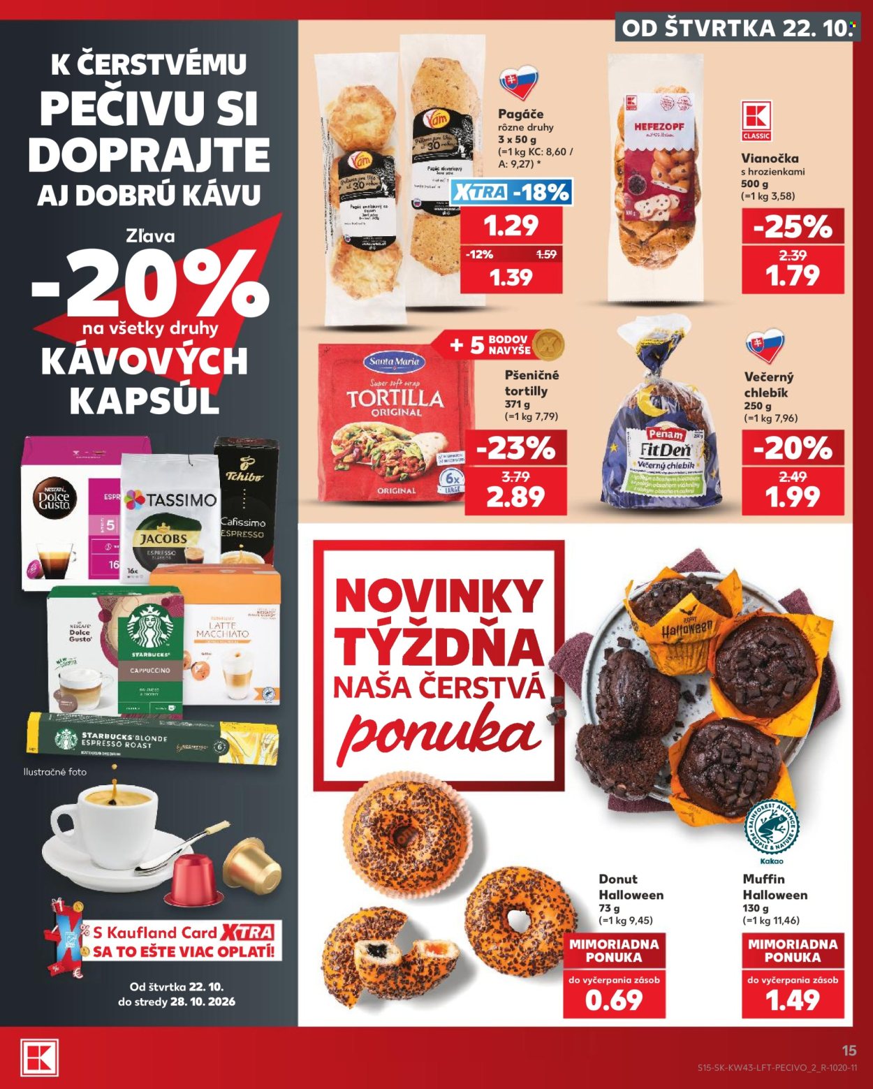 Leták Kaufland - 22.10.2026 - 28.10.2026. Strana 15