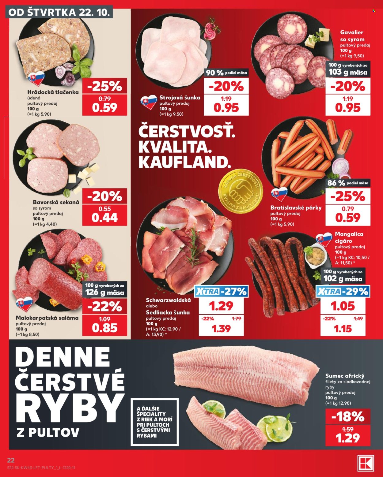 Leták Kaufland - 22.10.2026 - 28.10.2026. Strana 22